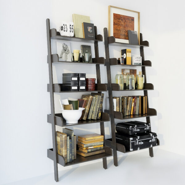 Decorative bookshelves 08