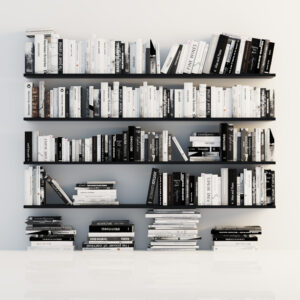 Decorative bookshelves 06