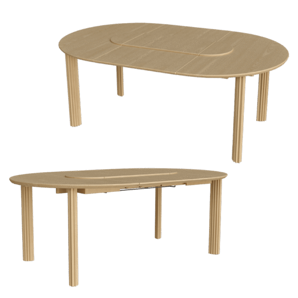 Dining table with extension Comfort Circle