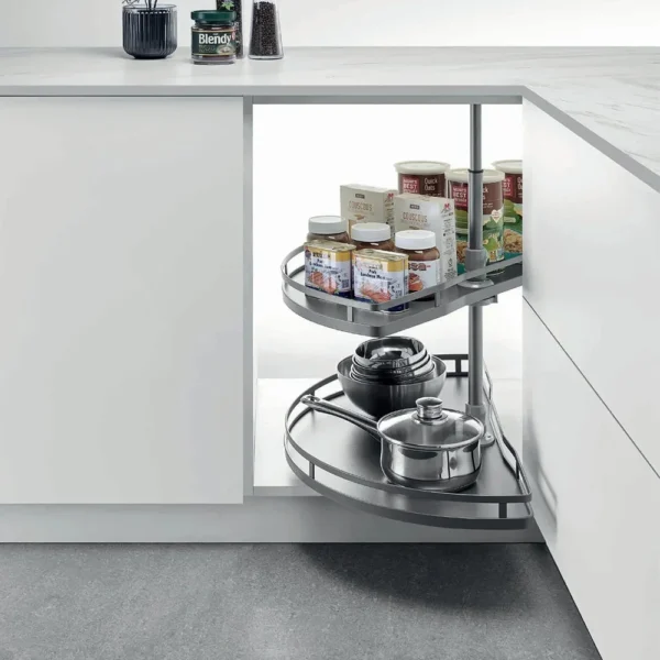 180 Degree Corner Swivel Basket