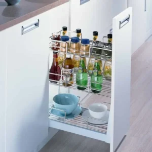 3 Layer Bottle & Spice Rack Base Channel