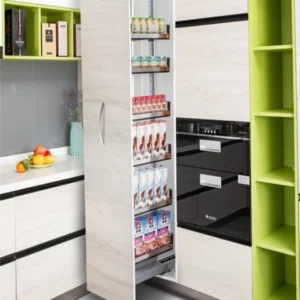 Glass + SS Tall Unit Basket