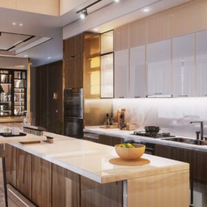 Golden Aura Kitchen