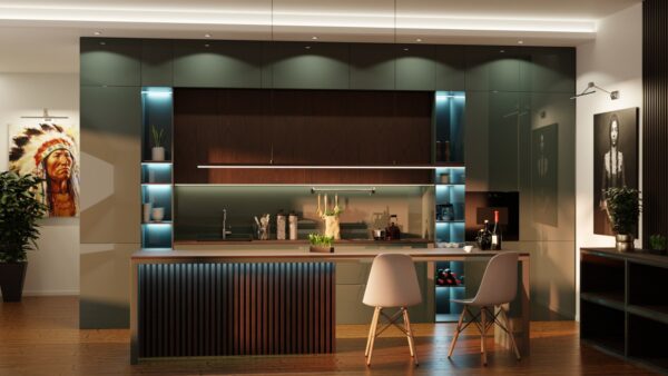 Velvet Grove – Artistic Modern Kitchen